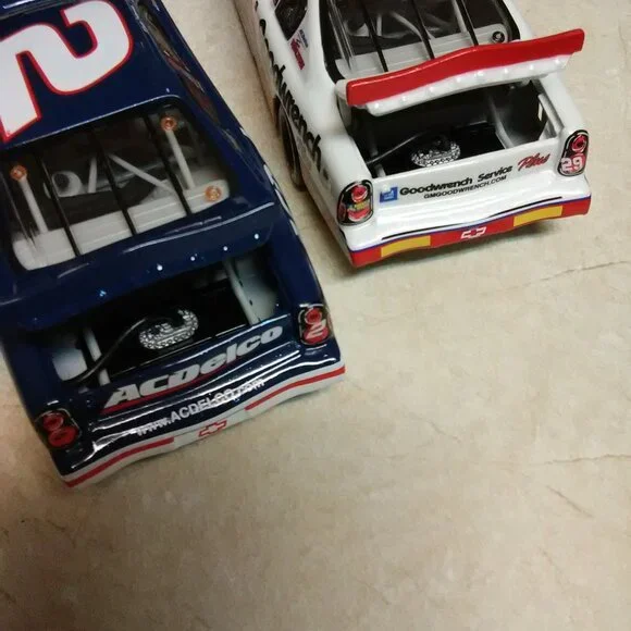 Kevin Harvick #29 Rookie Of The Year & #2 Busch Champion 1/32 Diecast 2 Car Set - Picture 7 of 10